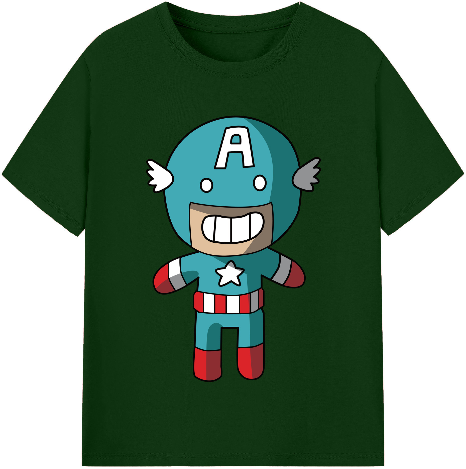 （画像用） アベンジャーズ The Avengers 綿100％半袖Tシャツ（フロントプリント）